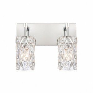 Elk Home Formade Crystal 2 - Light Vanity in  Polished Chrome - 1 of 4