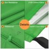 Unique Bargains Travel Waterproof Reusable Washable Laundry Bag 1 Pc - 4 of 4