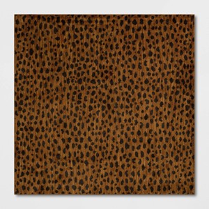 Daffodil Leopard Print Woven Rug - Threshold™ - 1 of 4