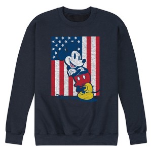 Men's - Disney - Americana Graphic Fleece Sweatshirt - 1 of 4