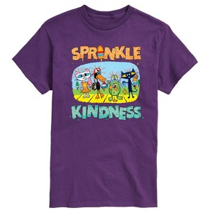 Men's - Pete the Cat - Sprinkle Kindness Short Sleeve Graphic T-Shirt - 1 of 4