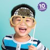 Big Dot of Happiness Disco New Year Glasses - Paper Card Stock Groovy 2026 NYE Party Photo Booth Props Kit - 10 Count - 2 of 4