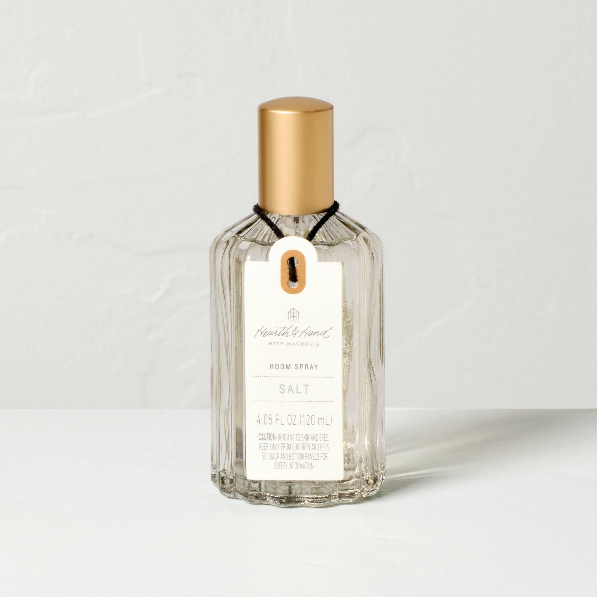 Ribbed Colored Glass Salt Room Spray 4.05 fl oz - Hearth & Hand™ with Magnolia