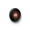 Google Nest Learning Thermostat (4th Gen) with Nest Temperature Sensor (2nd Gen) - Black: Wi-Fi, Energy Star, App Control - 3 of 4