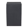 24"x17" Contemporary Garden Stool - Black - Olivia & May: Ceramic Tile, Weather-Resistant, No Assembly Required - 3 of 4