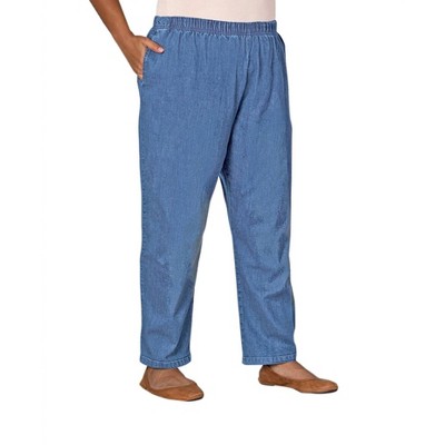 Women's Plus Size Wide Leg Premium Denim Jeans - On The Plus Side
