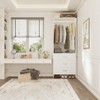 Aheaplus 24'' Freestanding Closet Organizer System with Hanging Rods and Drawers - 4 of 4