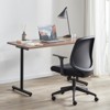 GlasFlength Task and Office Chairs with Support Armrest，Ergonomic, Adjustable，Computer Chair and Gaming Chair, Black, 48"*60"*91" - 4 of 4