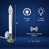 4E's Novelty 4 Pack Dusk to Dawn Electric Candles for Windows with Auto Sensor, and Plug in - Flameless Candles with Suction Cup Holder & Extra Bulb - 3 of 4