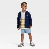 Toddler Boys' Fleece Zip-Up Hoodie Sweatshirt - Cat & Jack™ - 4 of 4