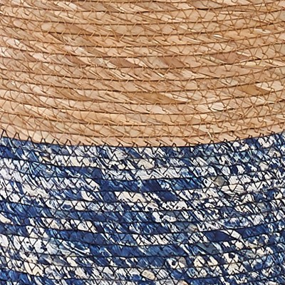 natural cattail & blue corn shell