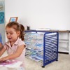Art Drying Rack, 16 Removable Shelves Art Storage, Paint Drying Rack for Classroom Art Supplies, Painting Stand, Art Storage Rack - 4 of 4