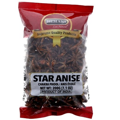 Star Anise Seeds I 200g (7 Oz) Whole Pods I AKA Badian Khatai I 100% Natural I Indian Origin I Vegan I Non GMO