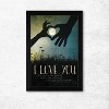 I Love You Underneath the Moon By Marla Rae, Printed Wall Art, Ready To Hang Framed Poster, Black Frame - 3 of 4