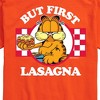 Men's - Garfield - But First, Lasagna Short Sleeve Graphic T-Shirt - image 2 of 4