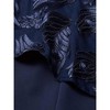 Women's Embroidered Peplum Evening Dress - Brianna - 3 of 4