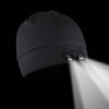 POWERCAP Adult 4 LED Compression Fleece Cap - Black - 2 of 4