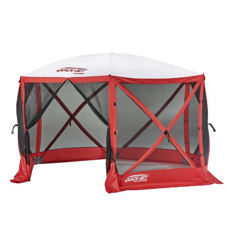 CLAM Quick-Set Escape Sport 11.5 x 11.5 Ft Tailgating Canopy Tent, 1 of 8