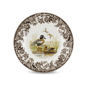 Spode Woodland 10.5” Dinner Plate, Perfect for Thanksgiving and Other Special Occasions, Made in England, Bird Motifs - 1 of 4