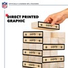 NFL New Orleans Saints Giant Wooden Tumbling Tower - 3 of 4