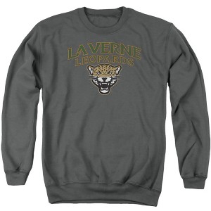 University of La Verne Official Distressed Primary Logo Adult Crewneck Sweatshirt - 1 of 4