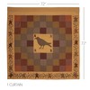 Crow and Star Shower Curtain 72x72 VHC Brands - 3 of 4