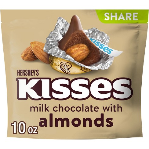 Hershey s Kisses Almond Chocolate Candy 10oz Target