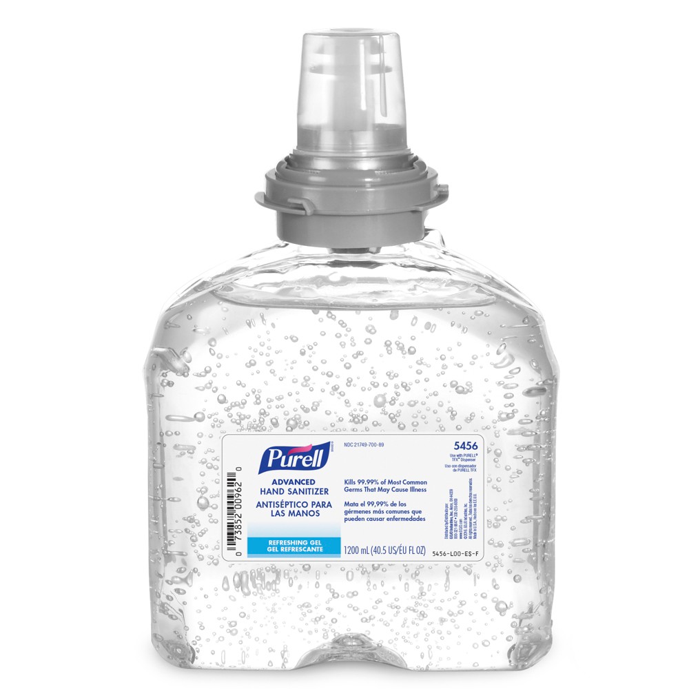 UPC 073852009620 product image for PURELL TFX Advanced Hand Sanitizer Gel 1-1200 ml Sanitizer Refill | upcitemdb.com