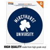 Mercyhurst University Bears Logo Automotive Car Window Locker Circle Bumper Sticker - 3 of 4