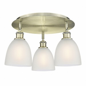 Castile - 3 Light Flush Mount In Industrial Style-9.5 Inches Tall and 17.75 Inches Wide - 1 of 1