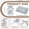 Unique Bargains Drawstring Jewelry Candy Candle Wrap Organza Bow Gift Bags 20 Pcs - 2 of 4