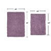 Fantasia Bath Rug Bathroom Rugs Set, Washable Rug, Extra Soft and Absorbent bath Rug, Bath Mat Set, Bath Floor Mat Non-Slip, 2 Pcs Set(M+L), Purple - 3 of 4
