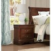 NicBex Nightstand with Drawers, Side Table with Hanging Pulls and Finish Top,Classic Bedside Table for Bedroom,Living Room - 3 of 4