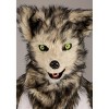 HalloweenCostumes.com One Size Fits Most   Adult Wolf Mouth Mover Mask Costume, Black/Brown/Brown - 3 of 4