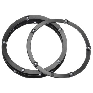 Unique Bargains Kitchen Acrylic Ball Bearings Annular Rotating Swivels Lazy Susan Turntable 4 Pcs - 1 of 3