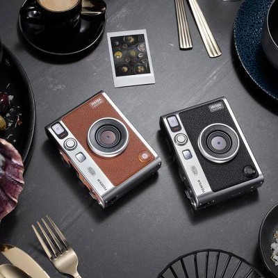 Instax Mini Evo Instant Film Camera - Brown_10