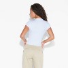 Women's Slim Fit Short Sleeve Mock Turtleneck T-Shirt - Wild Fable™ - 3 of 4