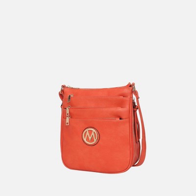 MKF Collection Salome Shoulder Crossbody Women’s Handbag Expandable Multi-Compartment Vegan Leather by Mia K