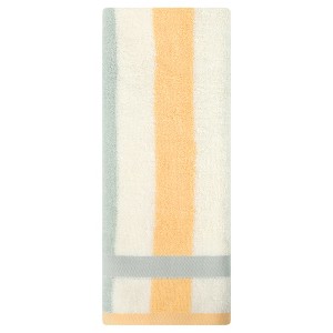 REGALWOVEN Striped Absorbent Soft Cotton Hand Towels for Bathroom 13" x 29" 2 Pcs - 1 of 4