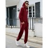 Men's Tracksuits 2 Piece Hooded Athletic Sweatsuit Zip Jogging Sportsuits - 4 of 4
