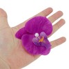 Unique Bargains Women's Phalaenopsis Faux Pearl Duckbill Clip 2 Pcs - 4 of 4