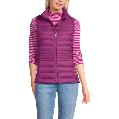 Lands' End Women's Wanderweight Packable Ultralight Down Vest