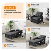 Karl Home |35.04 Inch Wide Single  Sofa Bed - 4 of 4