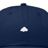 Dalix Lil Cloud Embroidered Cotton Cap Outdoor Dad Hat Womens - 2 of 4