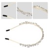 Unique Bargains Women's Rhinestone Thin Knotted Headbands 1 Pc - 3 of 4