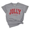 Simply Sage Market Jolly Vibes Varsity Thick Outline Garment Dyed Tee - 2 of 4