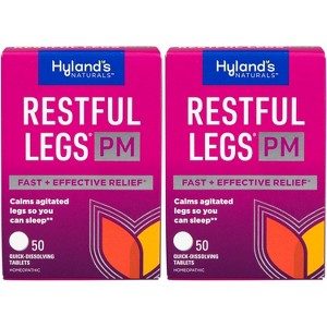 Hyland's Restful Legs PM Quick-Dissolving Tablets 50 ct. (Pack of 2) - 1 of 3