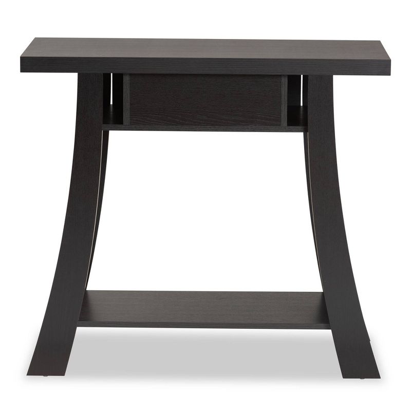 Herman Wood 1 Drawer Console Table - Baxton Studio, 6 of 12