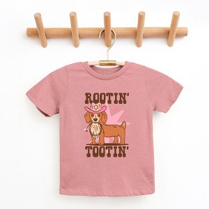 The Juniper Shop Rootin' Tootin' Dog Toddler Short Sleeve Tee - 1 of 2