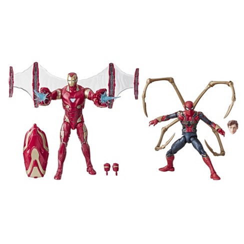 Marvel Legends Series Avengers Infinity War 6 Movie Inspired Iron Man And Iron Spider Man Target - legends of roblox walmart